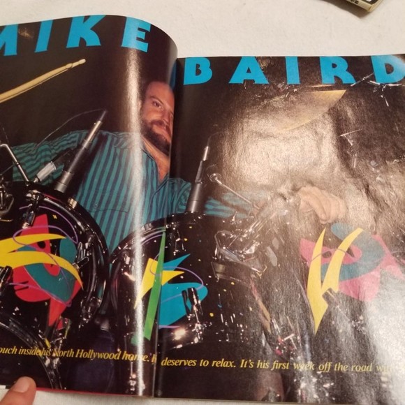 Aug. 1987 Modern Drummer Mag Buddy Rich, Mike Baird Spec tribute issue - Picture 9 of 9